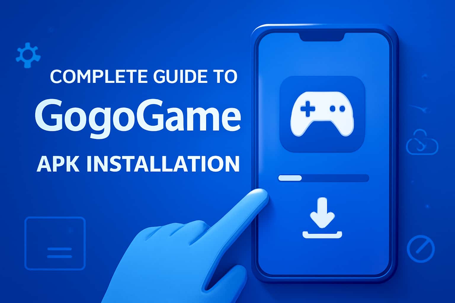 A visual guide for installing GogoGame APK.