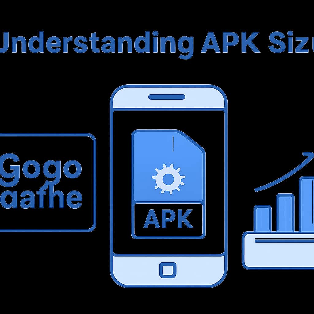 Diagram explaining GogoGame APK Size details.