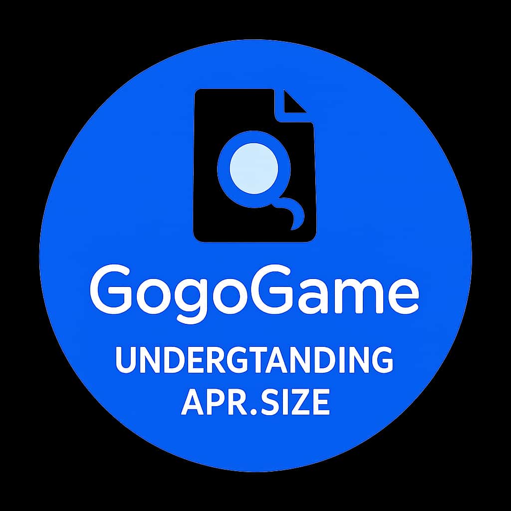 Icon representing the GogoGame APK Size guide.