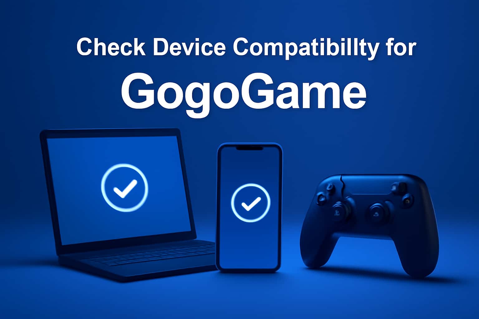 Visual representation emphasizing the importance of device compatibility for GogoGame.