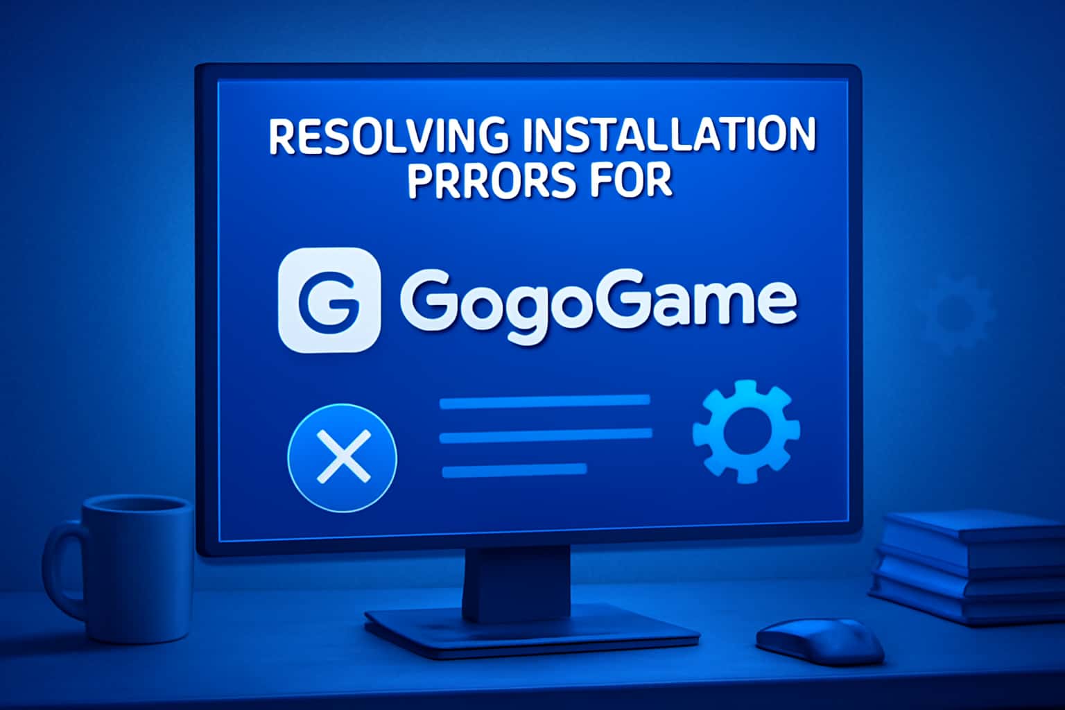 A visual representation related to resolving installation errors for GogoGame.