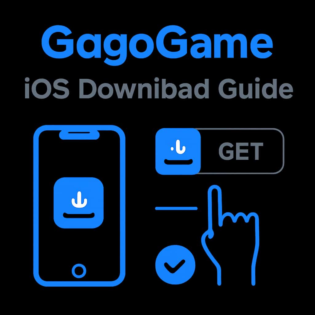 Illustration related to downloading GogoGame on iOS