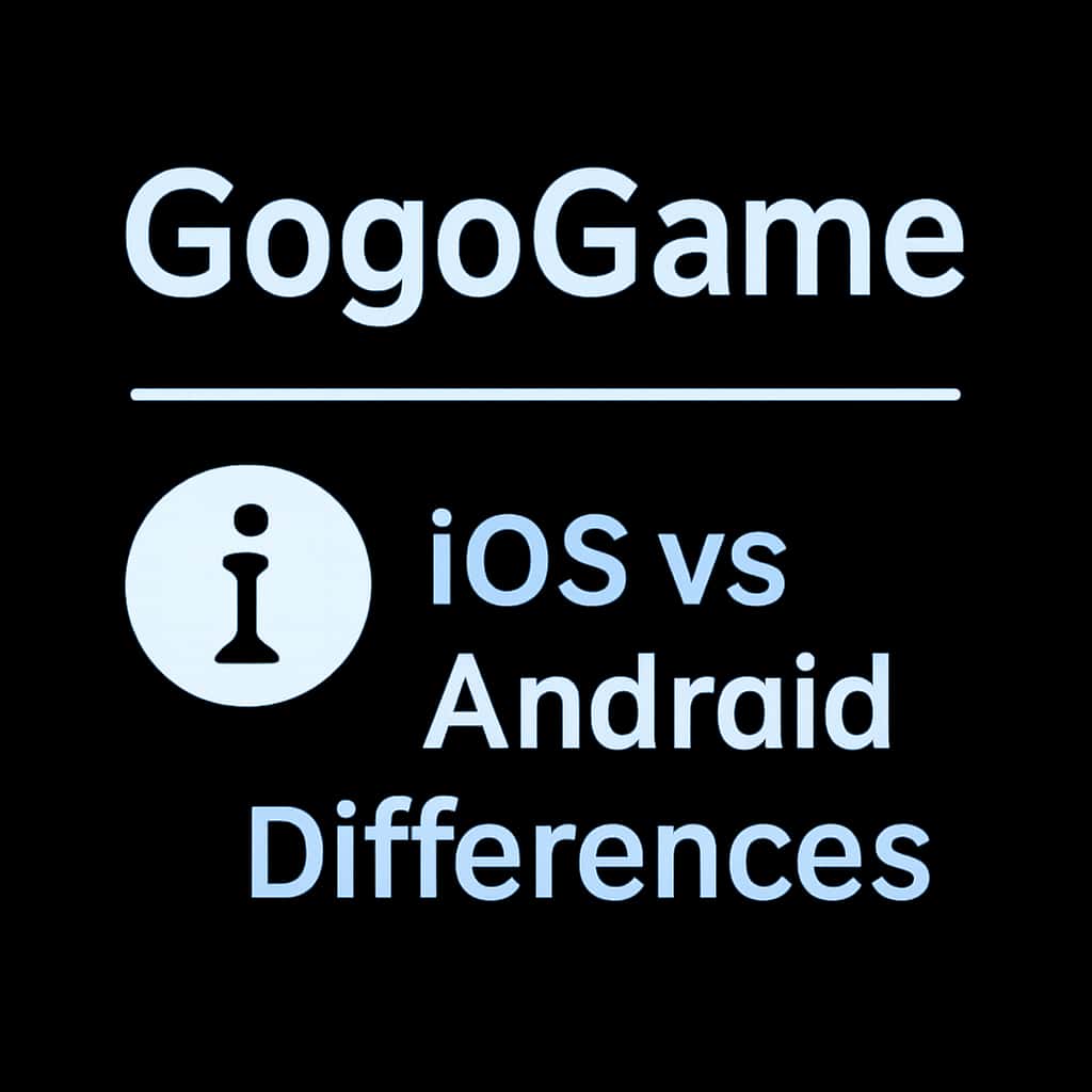 Badge representing GogoGame differences on iOS and Android.