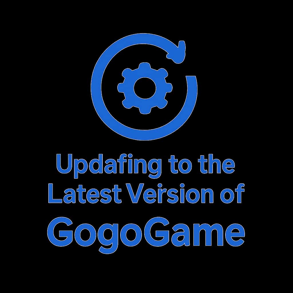 An icon designed for GogoGame updates relevant information.