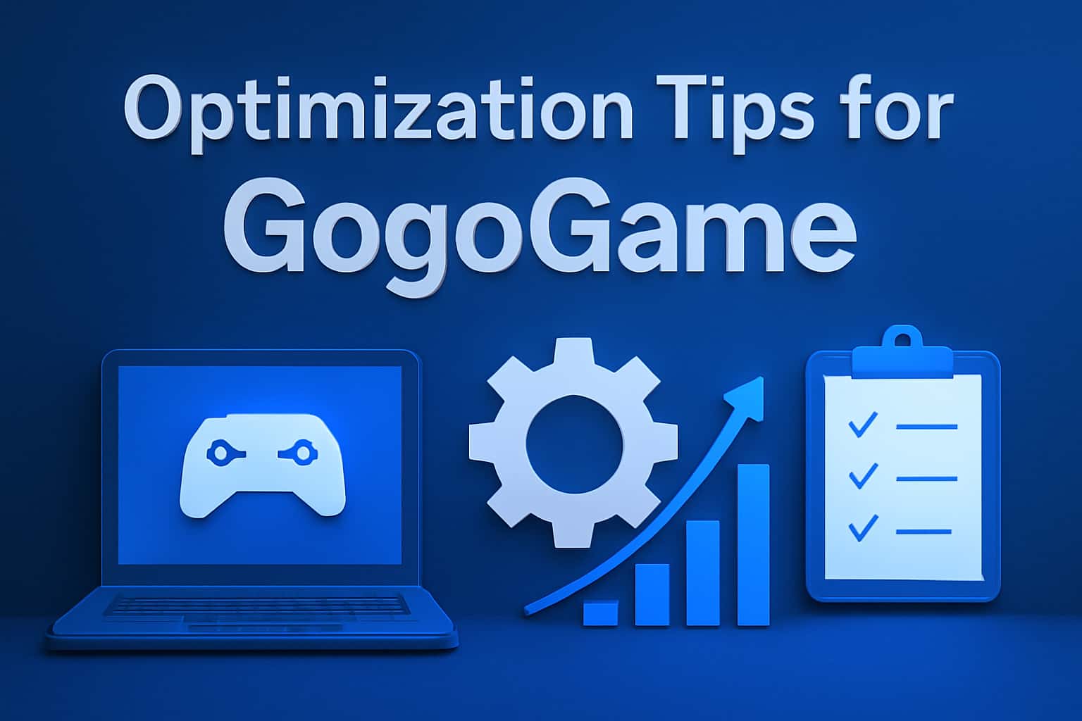 An informative representation of GogoGame optimization tips.