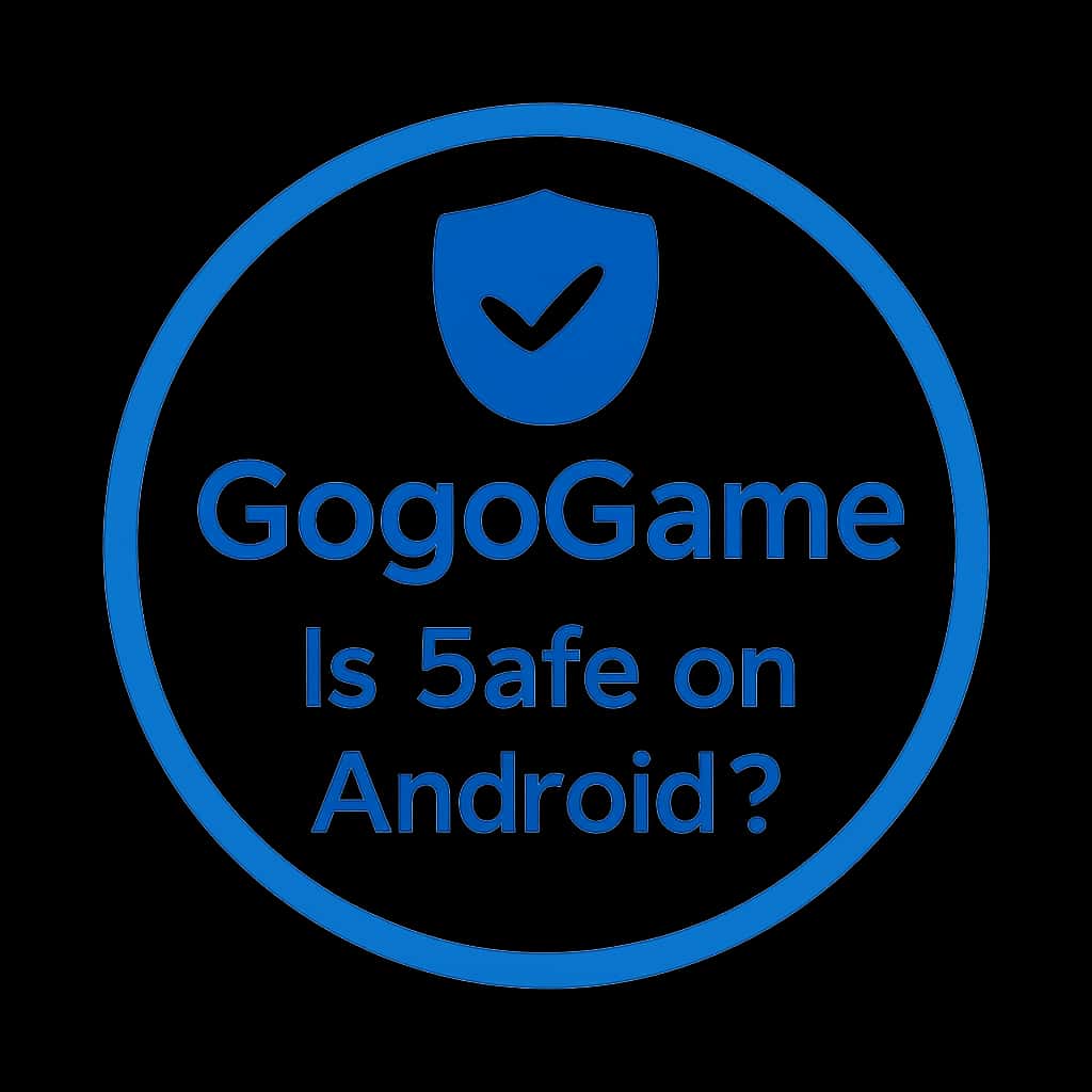 A badge representing GogoGame safety on Android.