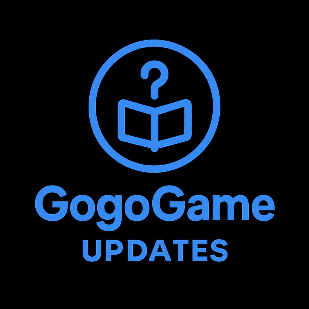 Badge concept for GogoGame Updates.